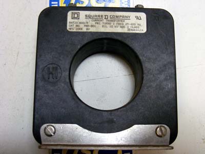 <B>Square D - </B>74R-801 Current Transformer
